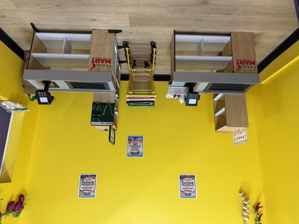 Child-Sized Supermarket & Cash Registers